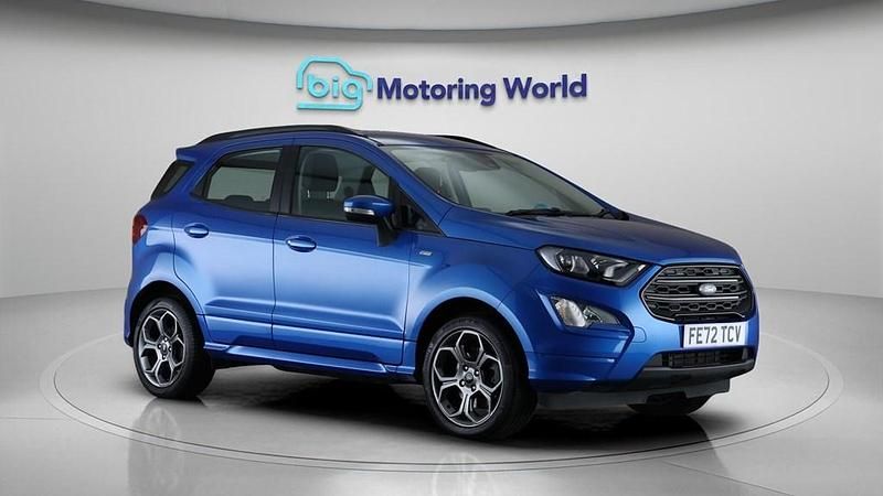 Used Ford Ecosport ST-Line 125 HP (91 kW) 2022 Blue SUV