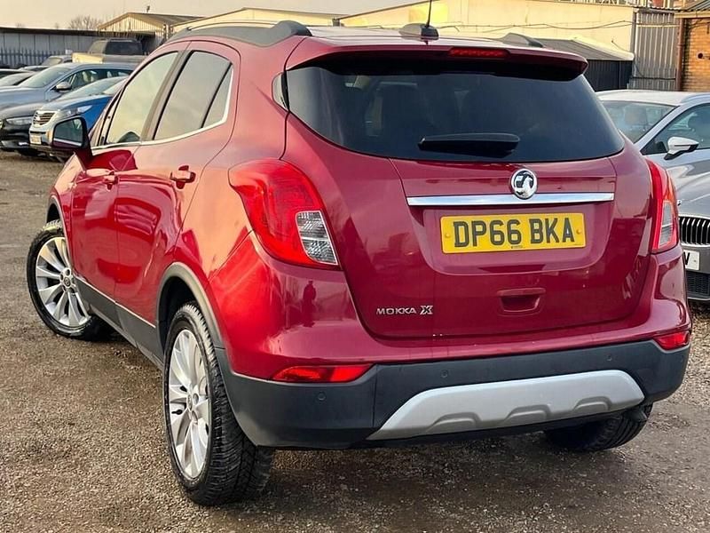 Used Vauxhall Mokka X Elite 115 HP (84 kW) 2016 Red SUV
