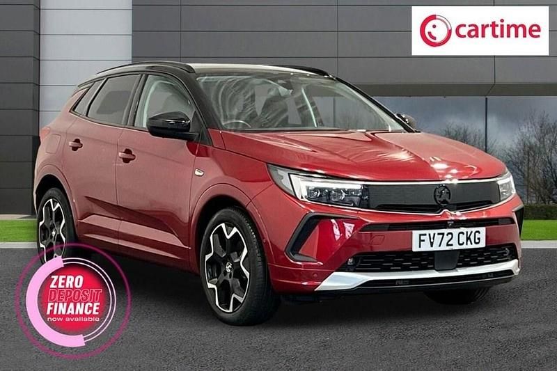 Used Vauxhall Grandland X Ultimate 130 HP (95 kW) 2022 Red SUV