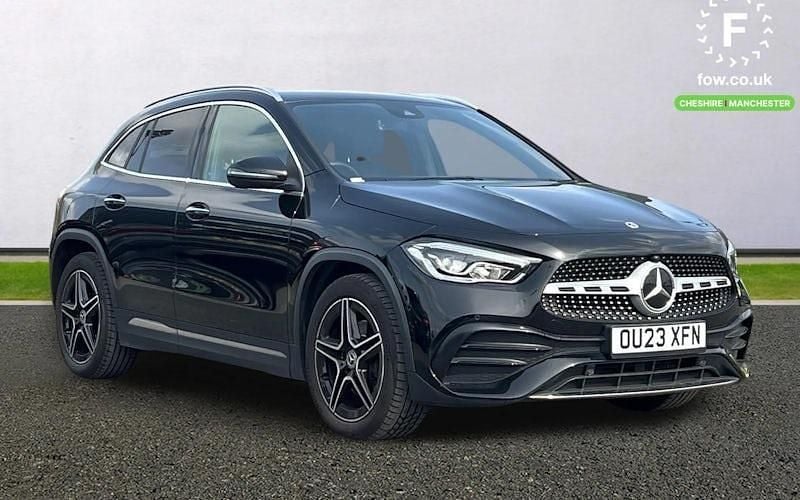 Used Mercedes GLA200 AMG Line Premium 163 HP (119 kW) 2022 Black SUV