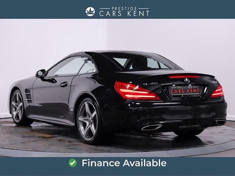 Used Mercedes SL400 AMG Line Premium 367 HP (269 kW) 2019 Black Cabriolet