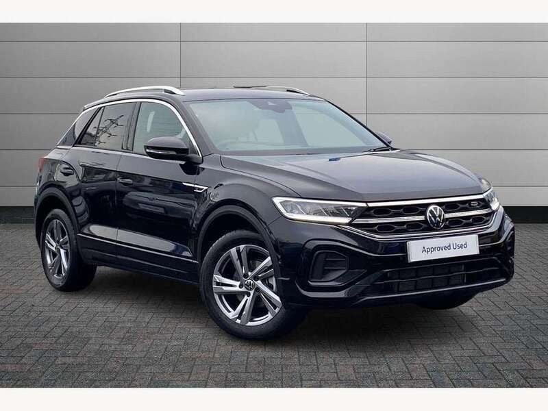 Black Used 2024 VW T-Roc R-line SUV | £28,550 (A bit pricey) - Image 1/4