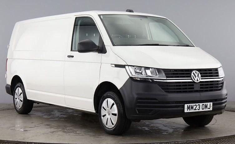 White Used 2023 VW T6.1 Startline Van | £20,000 (Super price) - Image 1/4