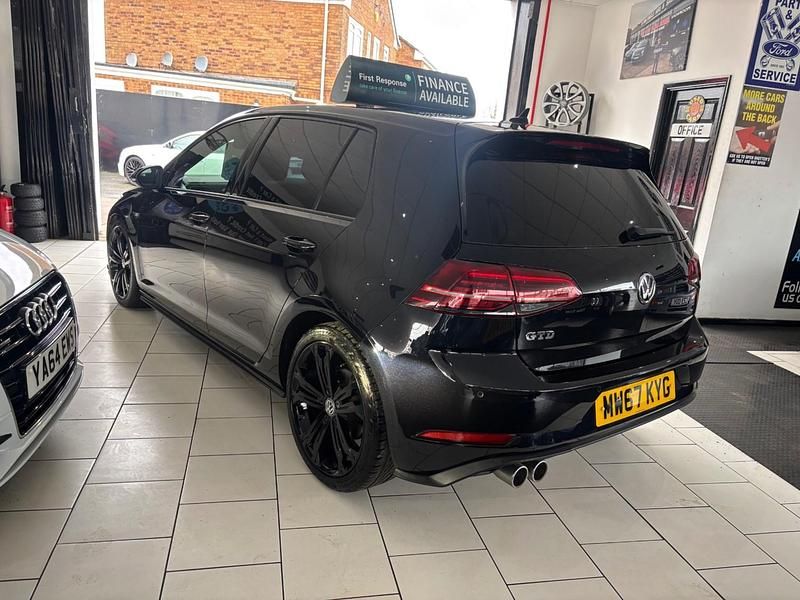 Used VW Golf VII GTD 184 HP (135 kW) 2017 Black Hatchback
