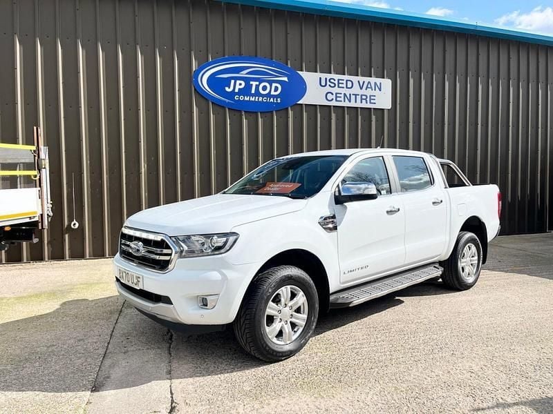 White Used 2020 Ford Ranger Limited Pickup | £15,995 (Good price) - Image 1/4
