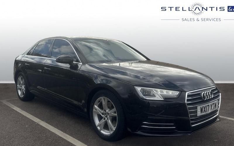 Blue Used 2017 Audi A4 Sport Sedan | £10,447 (Fair price) - Image 1/4