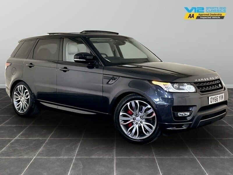 Grey Used 2016 Land Rover Range Rover Sport Autobiography Dynamic SUV | £20,495 (Good price) - Image 1/2