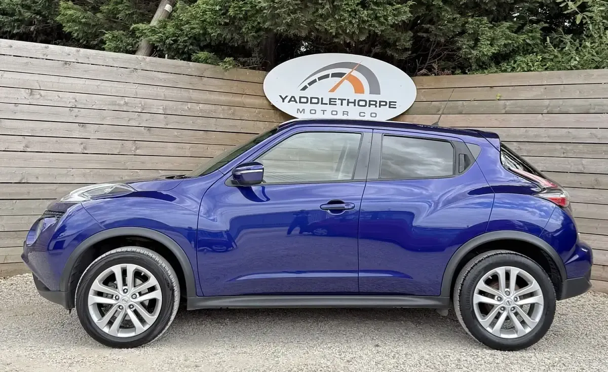Used Nissan Juke Acenta 115 HP (84 kW) 2016 Blue SUV