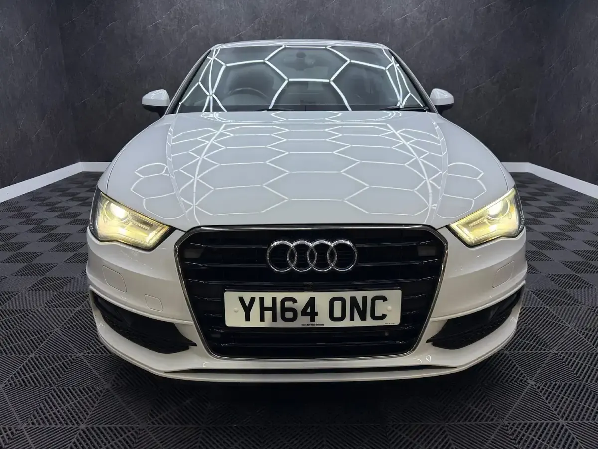 Used Audi A3 S-Line 2014 White Hatchback