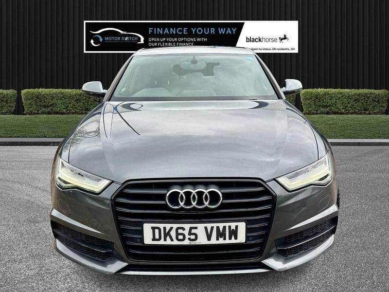 Used Audi A6 Black Edition 190 HP (139 kW) 2015 Grey Sedan