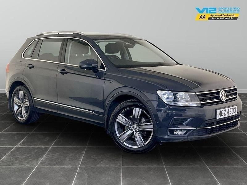 Grey Used 2019 VW Tiguan Match SUV | £13,995 (Good price) - Image 1/2
