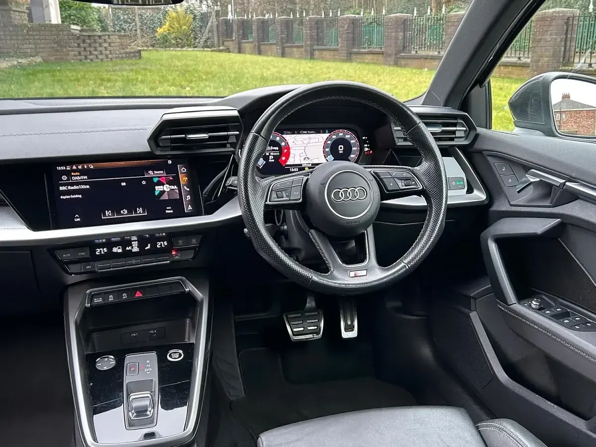 Used Audi A3 S-Line 110 HP (80 kW) 2021 Grey Sedan