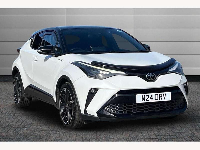 White Used 2021 Toyota C-HR Sport SUV | £18,050 (A bit pricey) - Image 1/4