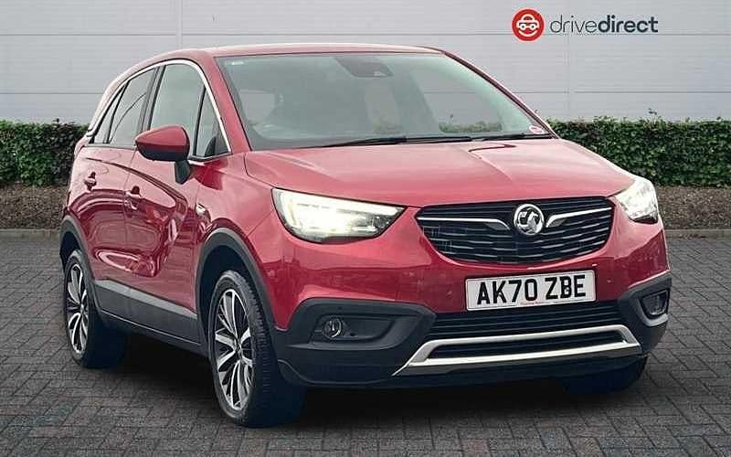 Red Used 2020 Vauxhall Crossland X Elite SUV | £10,848 (Fair price) - Image 1/4