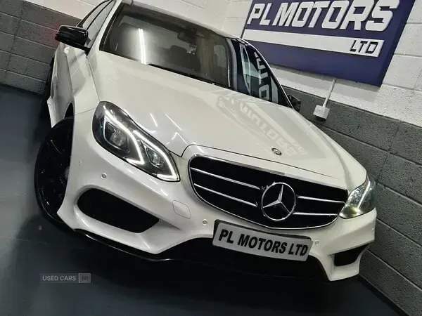 Used Mercedes E350 Premium 2015 White Sedan