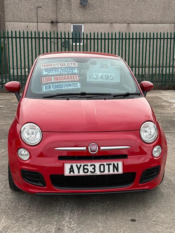 Used Fiat 500 S 69 HP (50 kW) 2013 Red Hatchback