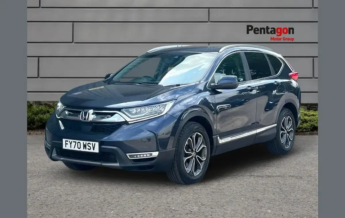 Used Honda CR-V Hybrid 184 HP (135 kW) 2021 Blue SUV