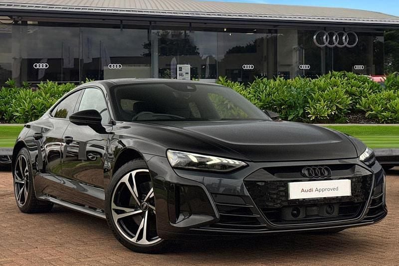 Black Used 2022 Audi e-tron GT quattro Comfort Sedan | £36,980 (Fair price) - Image 1/4