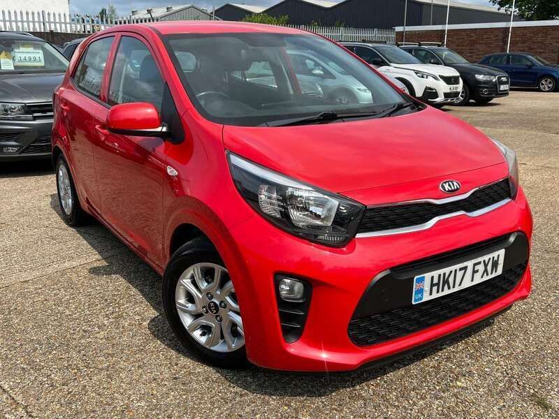 Red Used 2017 Kia Picanto 2 Hatchback | £5,781 (A bit pricey) - Image 1/4
