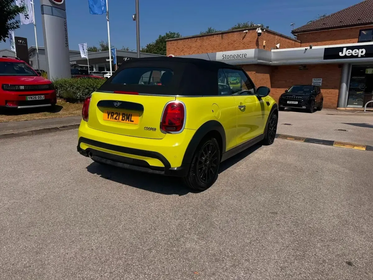 Used Mini Cooper Cabriolet Classic 2021 Yellow Cabriolet