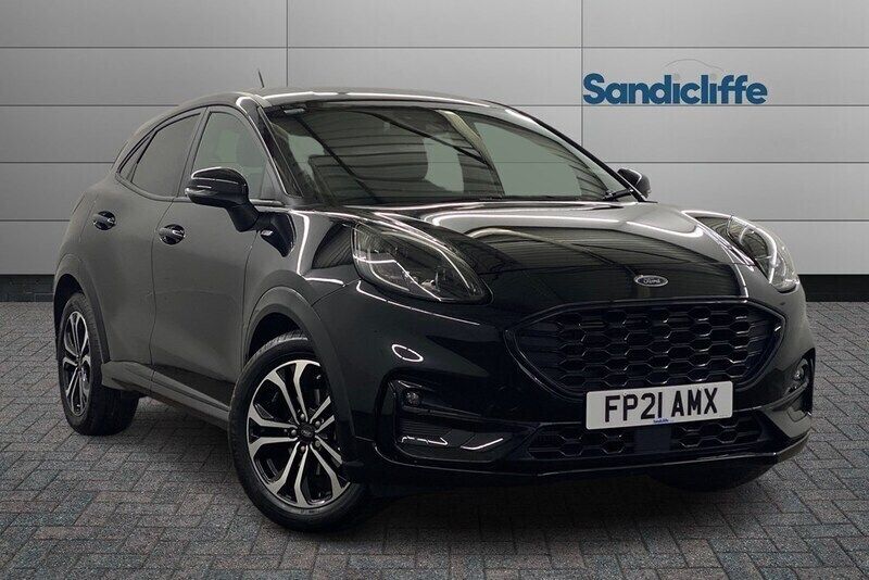 Black Used 2023 Ford Puma ST-Line Coupe | £15,512 (Good price) - Image 1/4