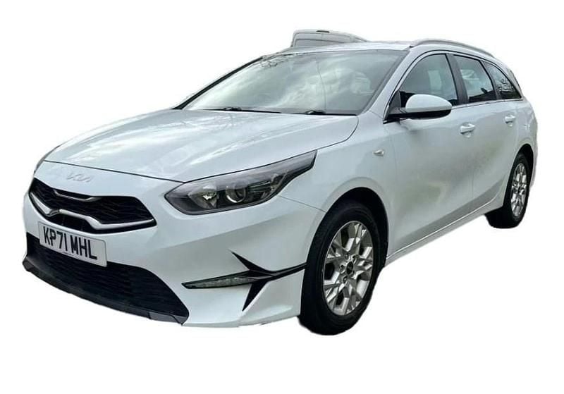 Used Kia Ceed Sportswagon 118 HP (86 kW) 2021 White Estate