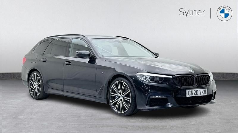 Black Used 2020 BMW 540 M Sport Estate | £34,000 (A bit pricey) - Image 1/4