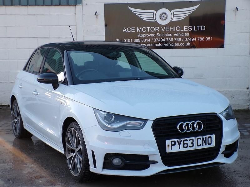 White Used 2014 Audi A1 S-Line Hatchback | £5,999 (A bit pricey) - Image 1/4