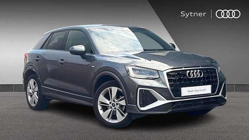 Grey Used 2022 Audi Q2 S-Line SUV | £22,500 (Fair price) - Image 1/4