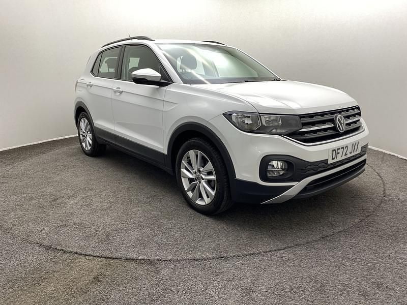 White Used 2022 VW T-Cross SE SUV | £15,990 (Fair price) - Image 1/4