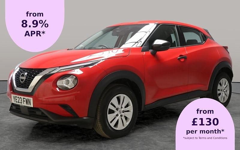 Red Used 2023 Nissan Juke Visia SUV | £11,481 (Super price) - Image 1/3