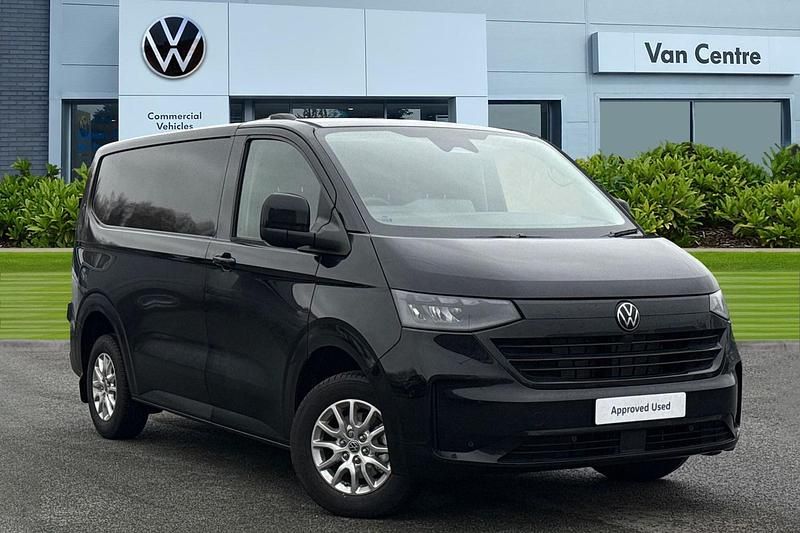 New VW Transporter Pro 2025 Black Van