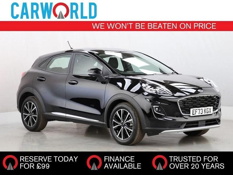Black Used 2024 Ford Puma Gen-E Titanium Hatchback | £15,973 (Super price) - Image 1/3
