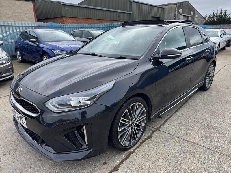 Used Kia Ceed GT-Line S 138 HP (101 kW) 2019 Black Hatchback