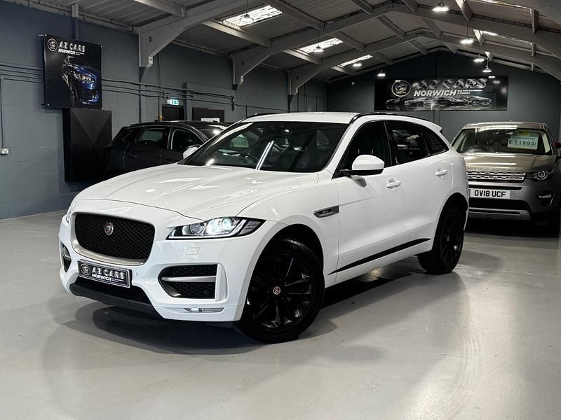 Used Jaguar F-Pace R-Sport 180 HP (132 kW) 2019 White SUV