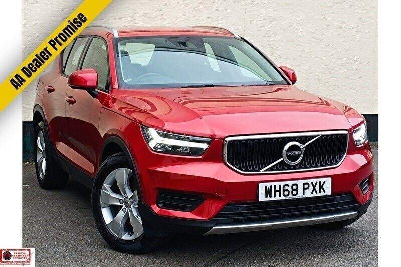 Fusion red Used 2019 Volvo XC40 Momentum SUV | £14,999 (Fair price) - Image 1/1