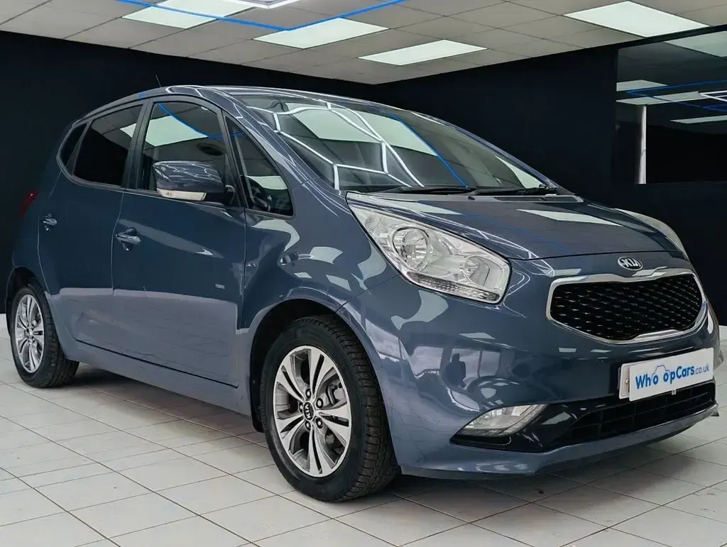 Used Kia Venga 2015 Blue Hatchback