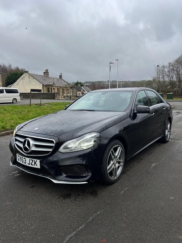 Used Mercedes E220 AMG 170 HP (125 kW) 2014 Black Sedan