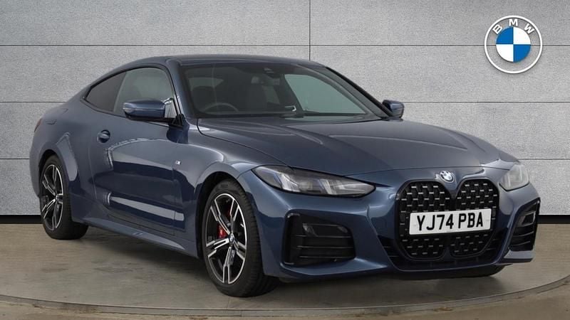 Blue Used 2025 BMW 420 M Sport Coupe | £36,799 (Good price) - Image 1/4