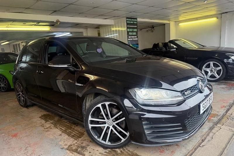 Used VW Golf VII GTD 2017 Black Hatchback