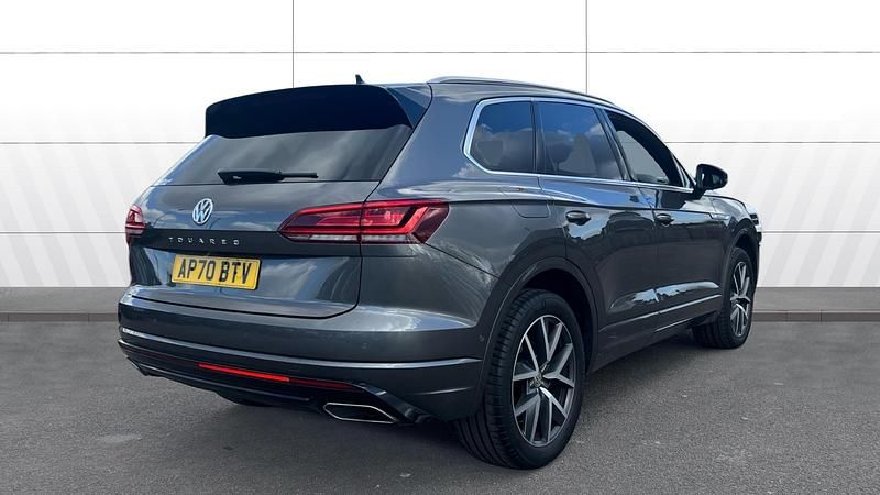 Used VW Touareg R-line 286 HP (210 kW) 2020 Grey SUV