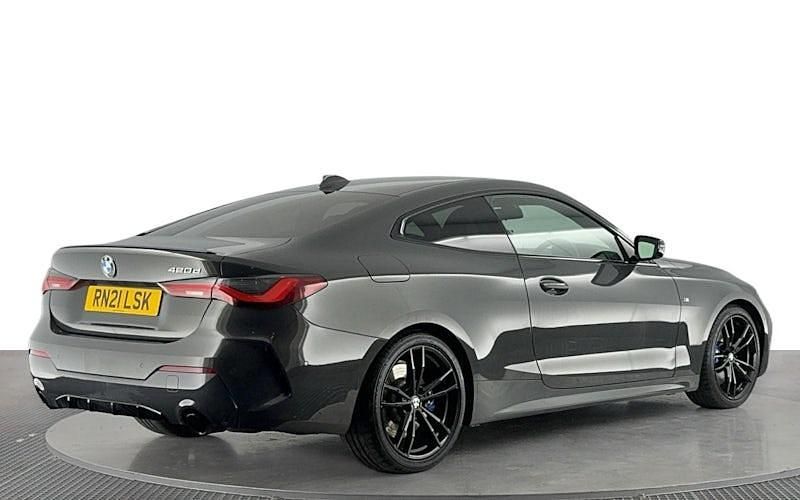 Usado BMW 420 M Sport 190 CV (139 kW) 2021 Gris Coupe