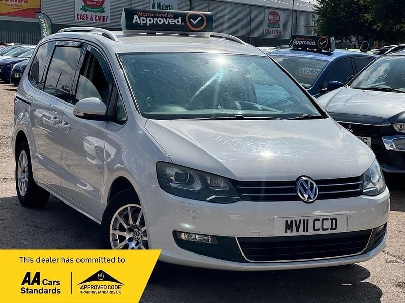White Used 2021 VW Sharan S MPV | £5,975 - Image 1/3
