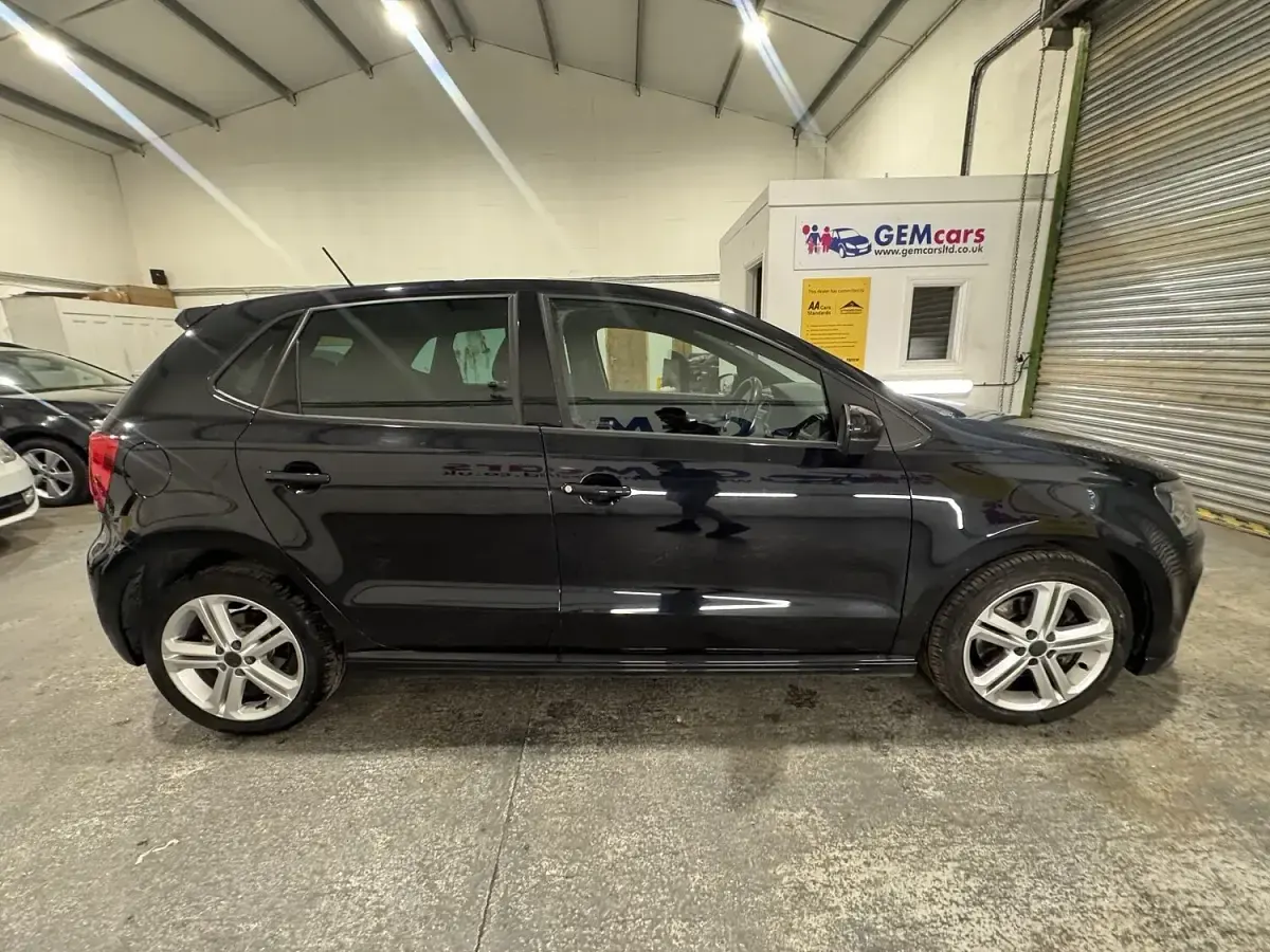Used VW Polo R-line 2014 Black Hatchback