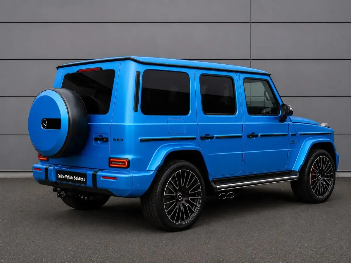 Used Mercedes G63 AMG Edition 585 HP (430 kW) 2025 Blue SUV