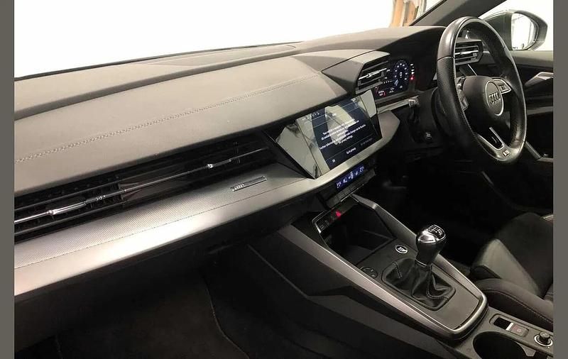 Used Audi A3 S-Line 108 HP (79 kW) 2021 Grey Sedan