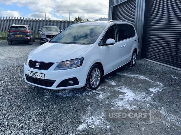 Used Seat Alhambra SE 177 HP (130 kW) 2015 White MPV