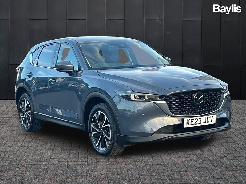 Grey Used 2023 Mazda CX-5 Exclusive-Line SUV | £19,995 (Fair price) - Image 1/3