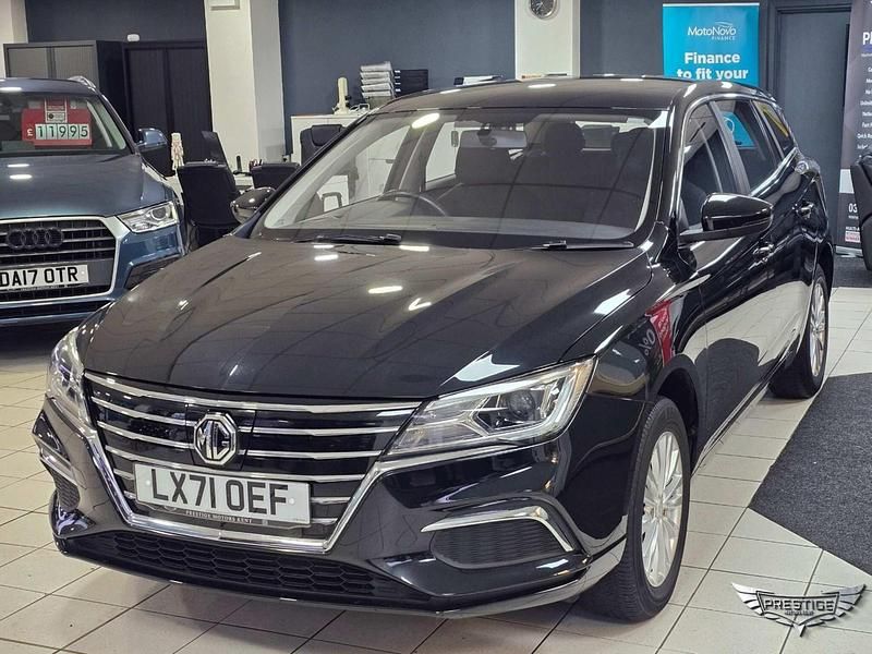 Used MG MG5 EV Excite 114 kW (156 HP) 2021 Black Estate