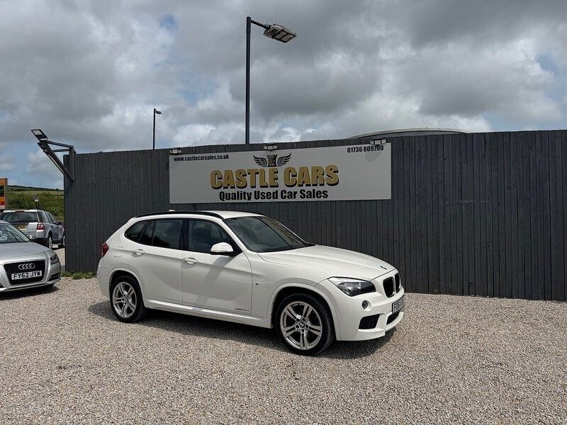 Alpine white Used 2014 BMW X1 M Sport SUV | £9,295 (A bit pricey) - Image 1/4